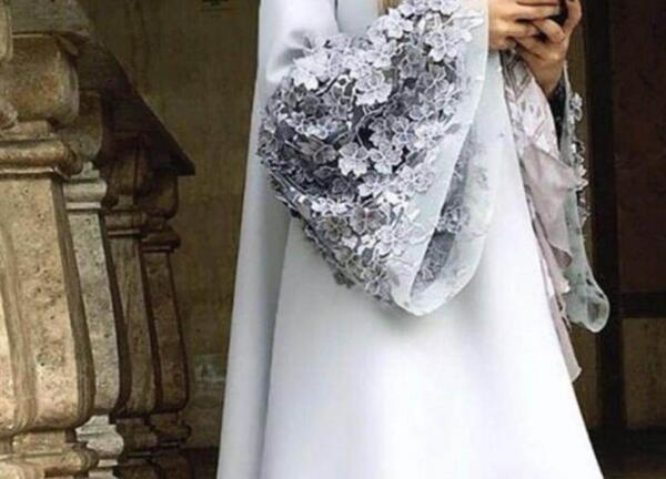 عکس لباس مجلسی کوتاه و گشاد