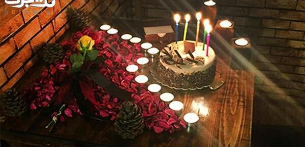 عکس تولد تو کافه