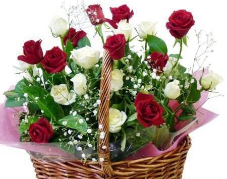 عکس سبد گلهای زیبا