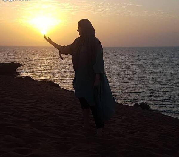 عکس دریا غروب