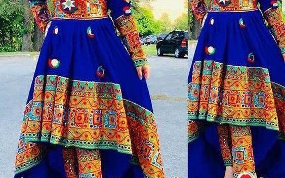 عکس مدل لباس افغانی بچه گانه