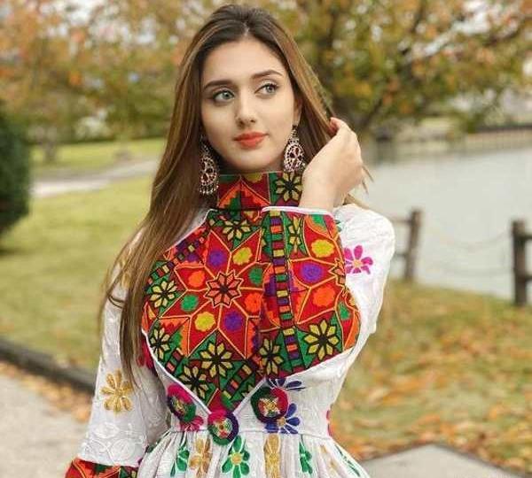 عکس مدل لباس افغانی بچه گانه