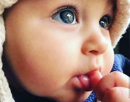 عکس بچه غمگین
