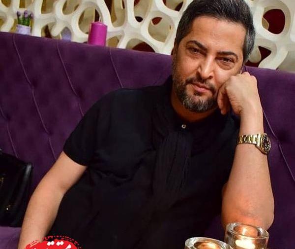 عکس گریه همسر مهرداد میناوند