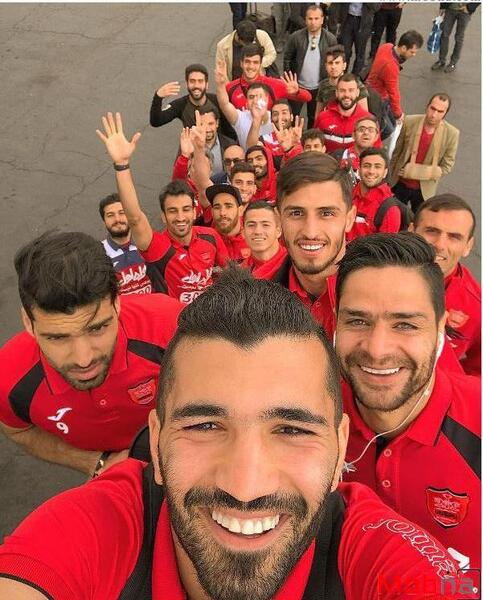 عکس نوشته هانیه پرسپولیسی