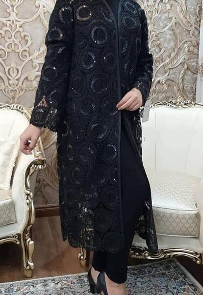 عکس مدل مانتو جدید گیپور مجلسی