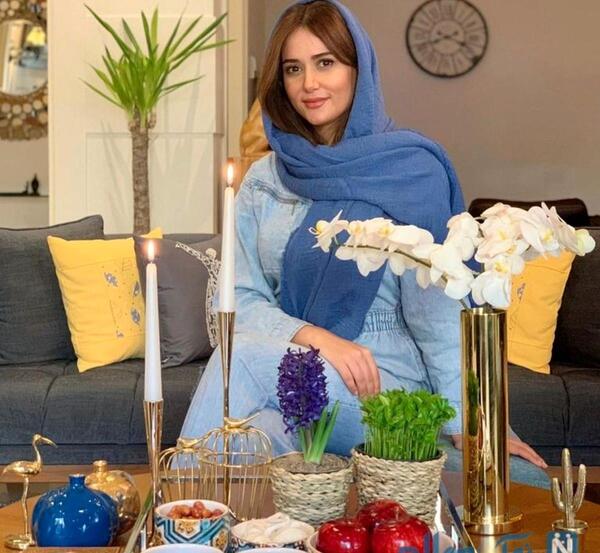ژست عکس سر سفره هفت سین