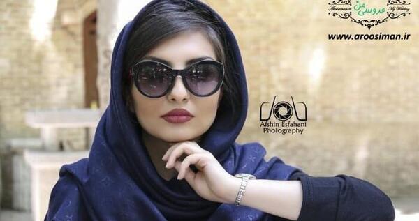 عکس سلفی دختر با حجاب