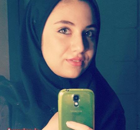 عکس سلفی دختر با حجاب