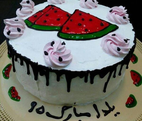 عکس کیک شب یلدا مبارک