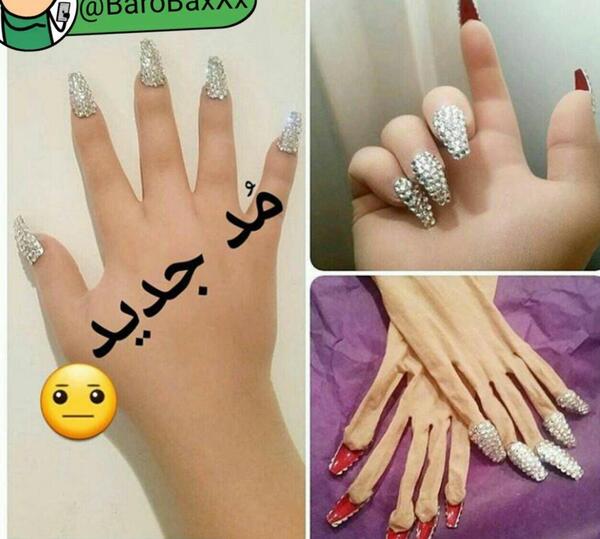 عکس فیک ناخن