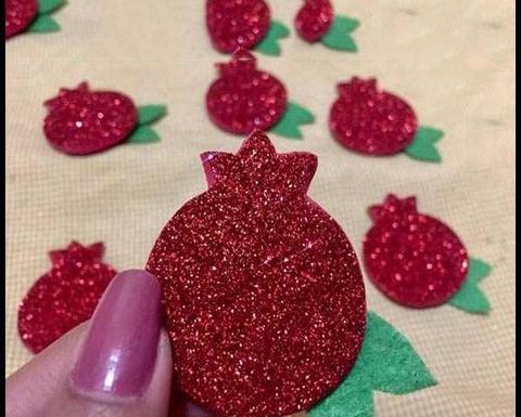 عکس ایده برای شب یلدا با فوم