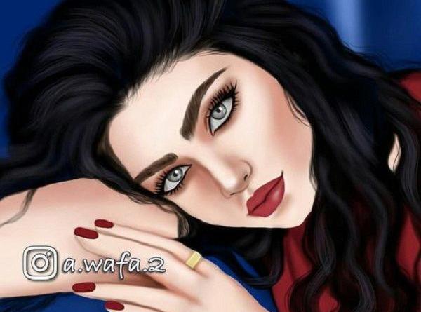 عکس فانتزی دخترانه غمگین جدید