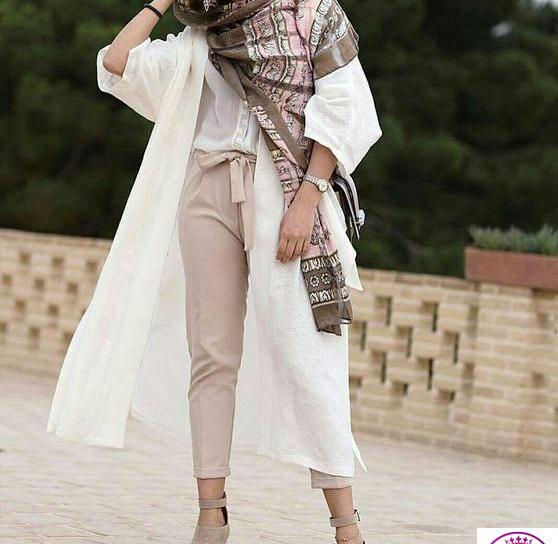 عکس مدل مانتو دخترانه تابستانه جدید شیک
