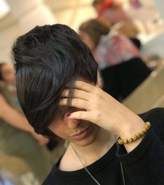 عکس مو کوتاه دخترانه فر
