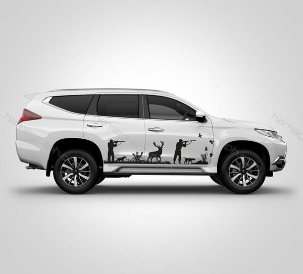عکس استیکر ماشین