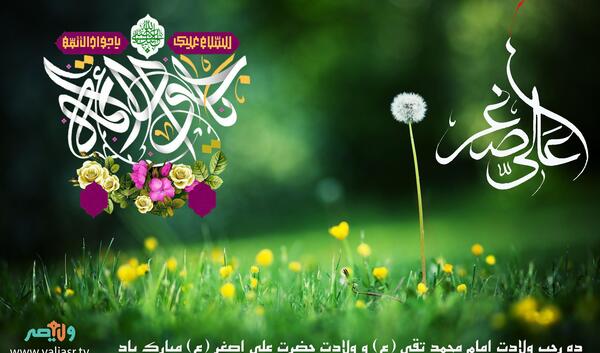 عکس نوشته باب الحوائج علی اصغر