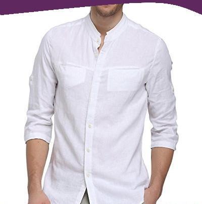 عکس پیراهن مردانه مجلسی یقه دیپلمات