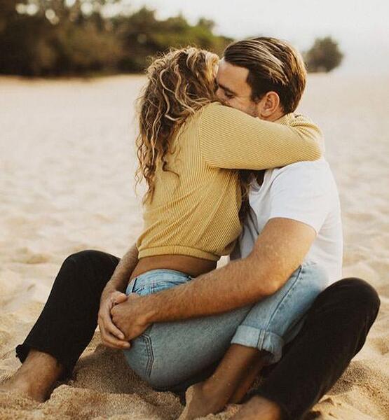 عکس عاشقانه دونفره در بغل هم