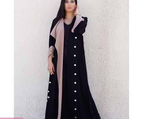 عکس مانتو عبا جلو باز