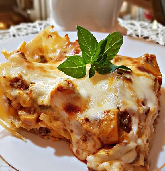 عکس غذا لازانیا