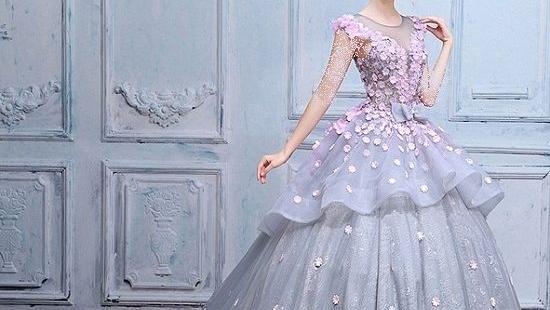 عکس لباس مجلسی زنانه پفی