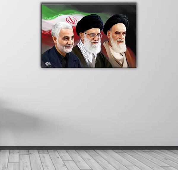 عکس آیت الله خامنه ای و قاسم سلیمانی
