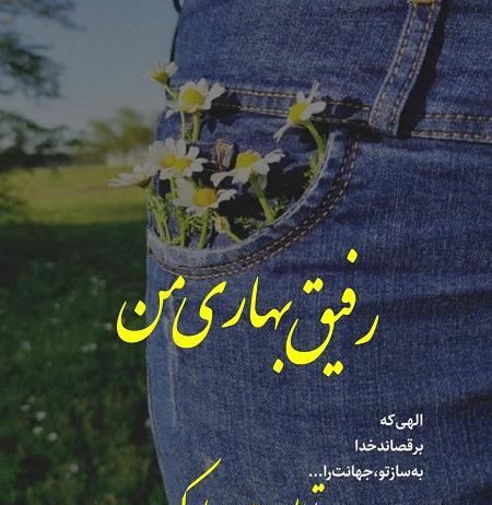 عکس تولدت مبارک رفیق پسر