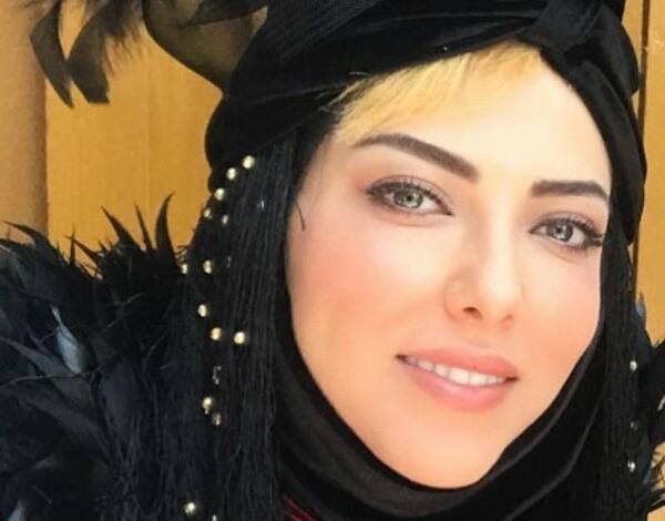 عکس پریا مردانیان در پیشونی سفید