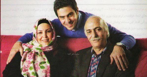 عکس علی ضیا با مادرش