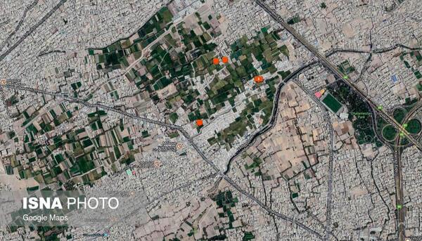 عکس هوایی از اصفهان