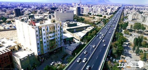 عکس هوایی از اصفهان