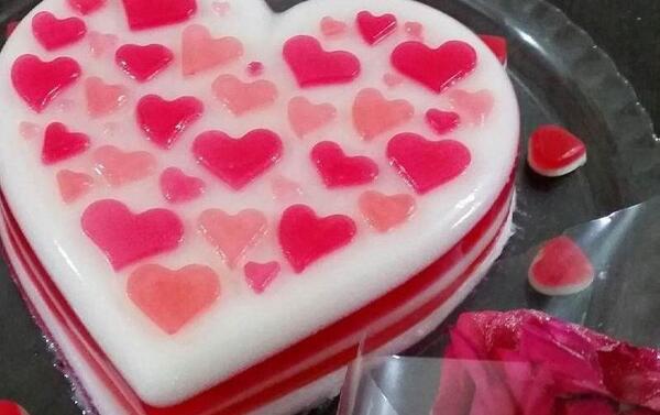 عکس ایده ژله ولنتاین