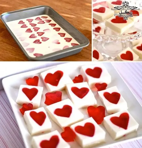 عکس ایده ژله ولنتاین
