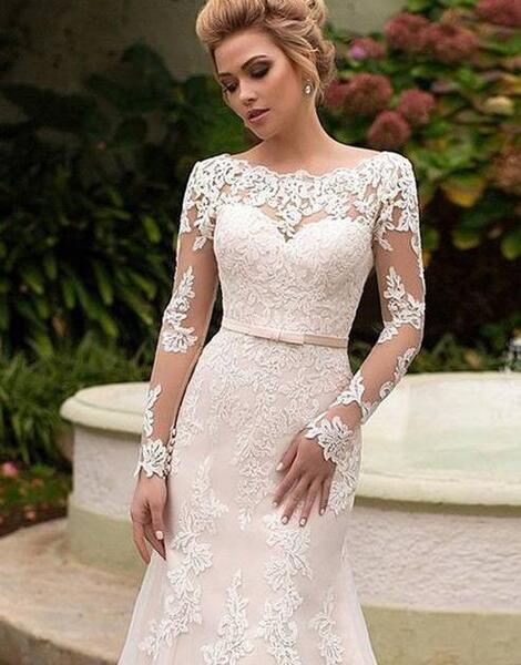عکس لباس عروس بدون ژپون