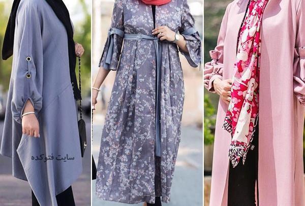 عکس مانتو بلند تابستانی