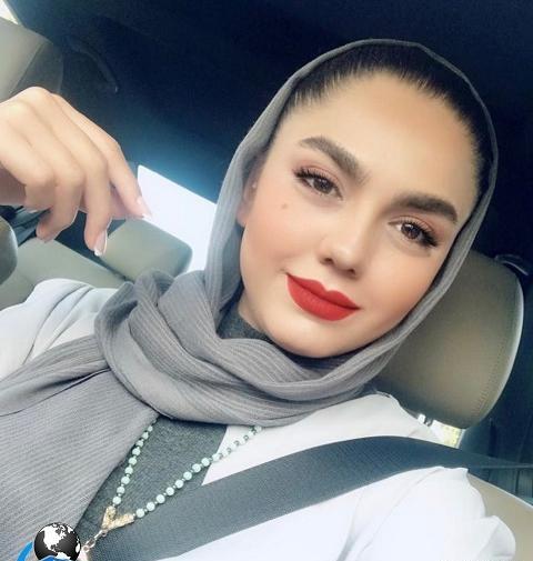 عکس آزاده زارعی و همسرش