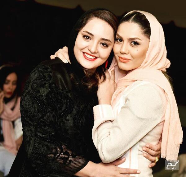 عکس آزاده زارعی و همسرش