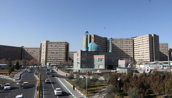 عکس هوایی شهرک اکباتان قبل از انقلاب