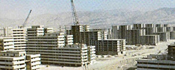 عکس هوایی شهرک اکباتان قبل از انقلاب