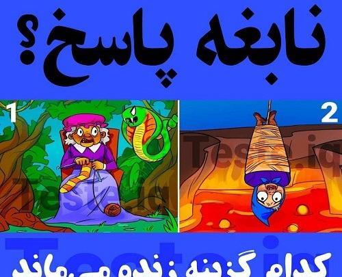 عکس جالب معمایی