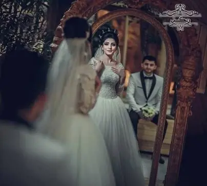 عکس عروس شاخ