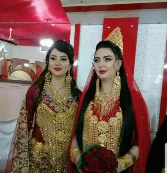 عکس عروس پرطلا