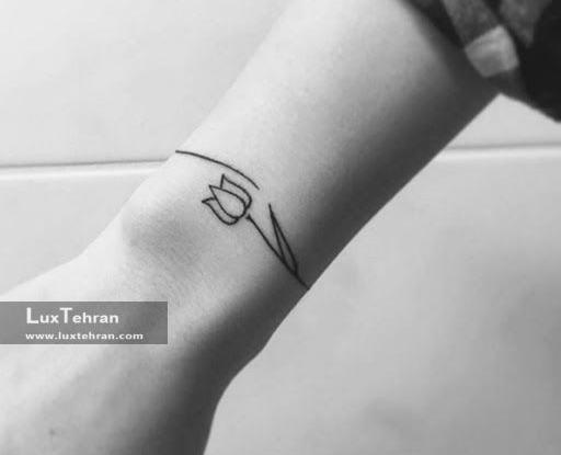 عکس تتوی ساده