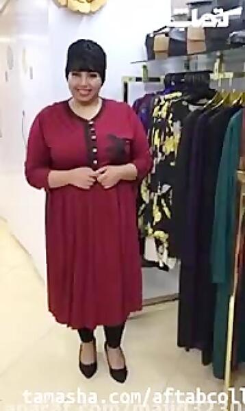 عکس مدل مانتو نخی ساده وشیک