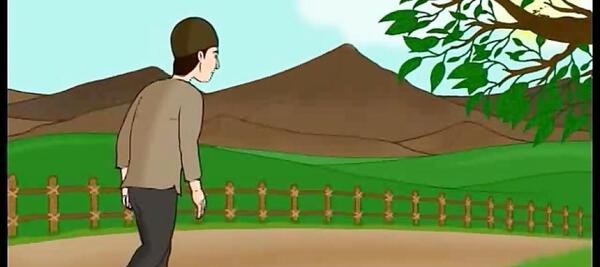 عکس کارتونی روستا