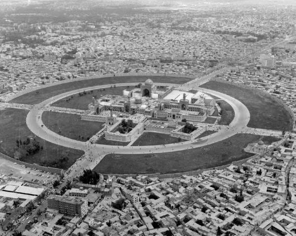 عکس هوایی قدیمی مشهد