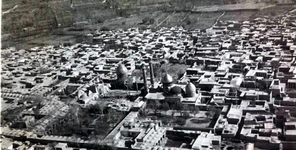 عکس هوایی قدیمی مشهد