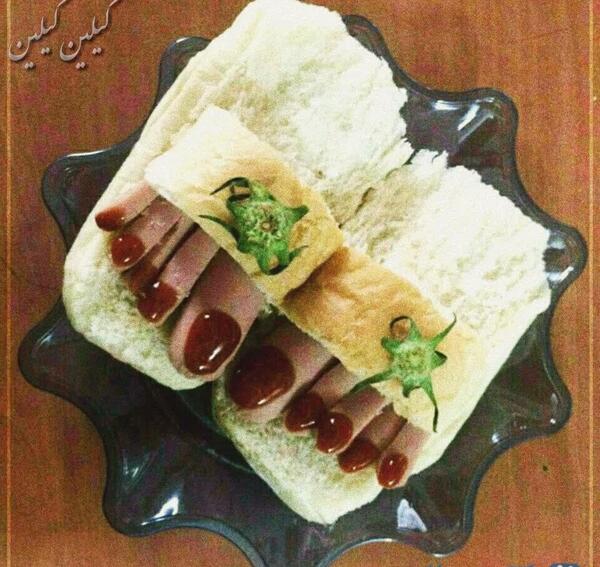 عکس غذای خنده دار
