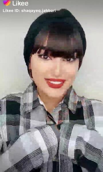 عکس شقایق جباری بدون ارایش